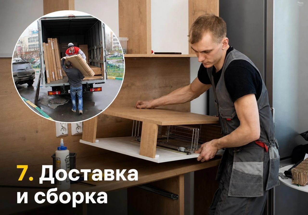 Угловая кухня на заказ