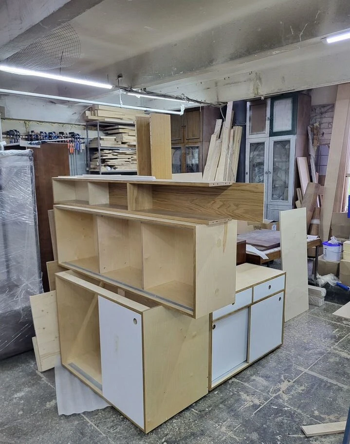 Кухня из фанеры